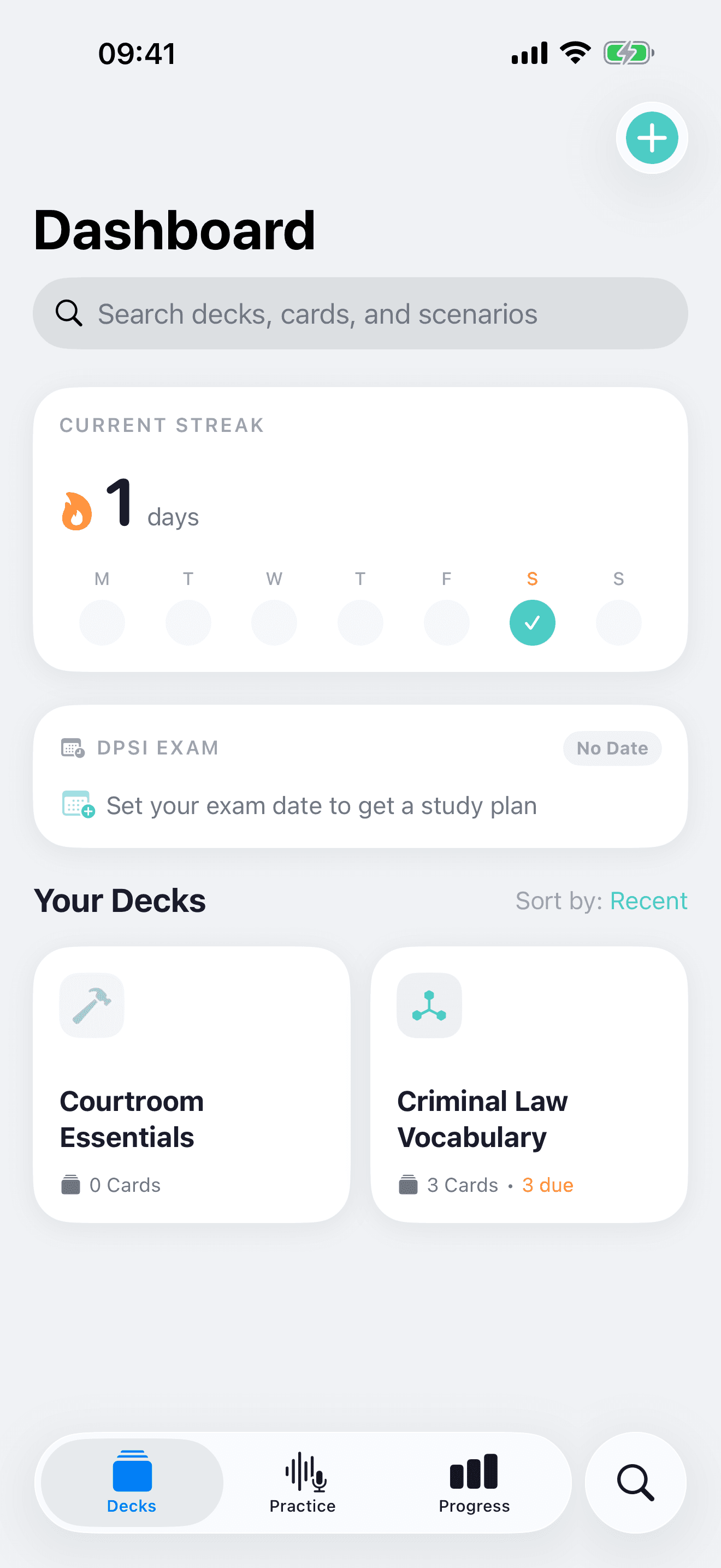 DPSI Law dashboard